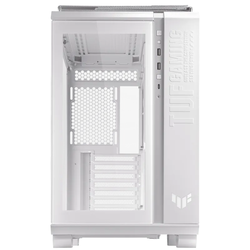 Корпус Asus TUF Gaming GT502, Midi Tower, ATX, White, 4x3.5"/4x2.5", 3xUSB