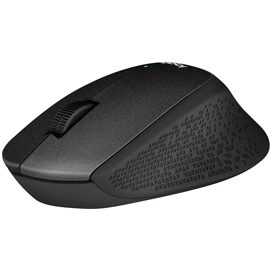 Мышь беспроводная Logitech M330 Silent Plus Black (черная, оптическая, 1000dpi, 2.4 GHz/USB-ресивер, бесшумная, под правую руку) (M/N: M-R0051 / C-U0010)
