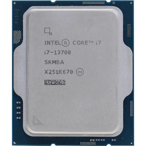 Intel Core i7-13700, S1700/16 cores/Raptor Lake/2.1GHz/30MB L3/10nm/219W, OEM