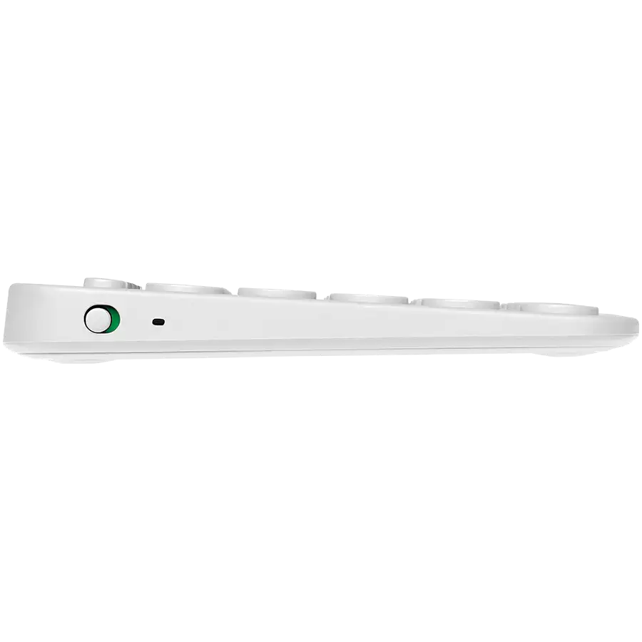 Клавиатура беспроводная Logitech K380 (OFFWHITE, Multi-Device, Bluetooth Classic (3.0), 2 батарейки типа ААА) (M/N: Y-R0056)