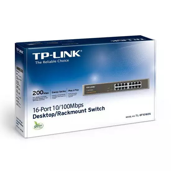 Коммутатор 16-портовый Tp-Link TL-SF1016D