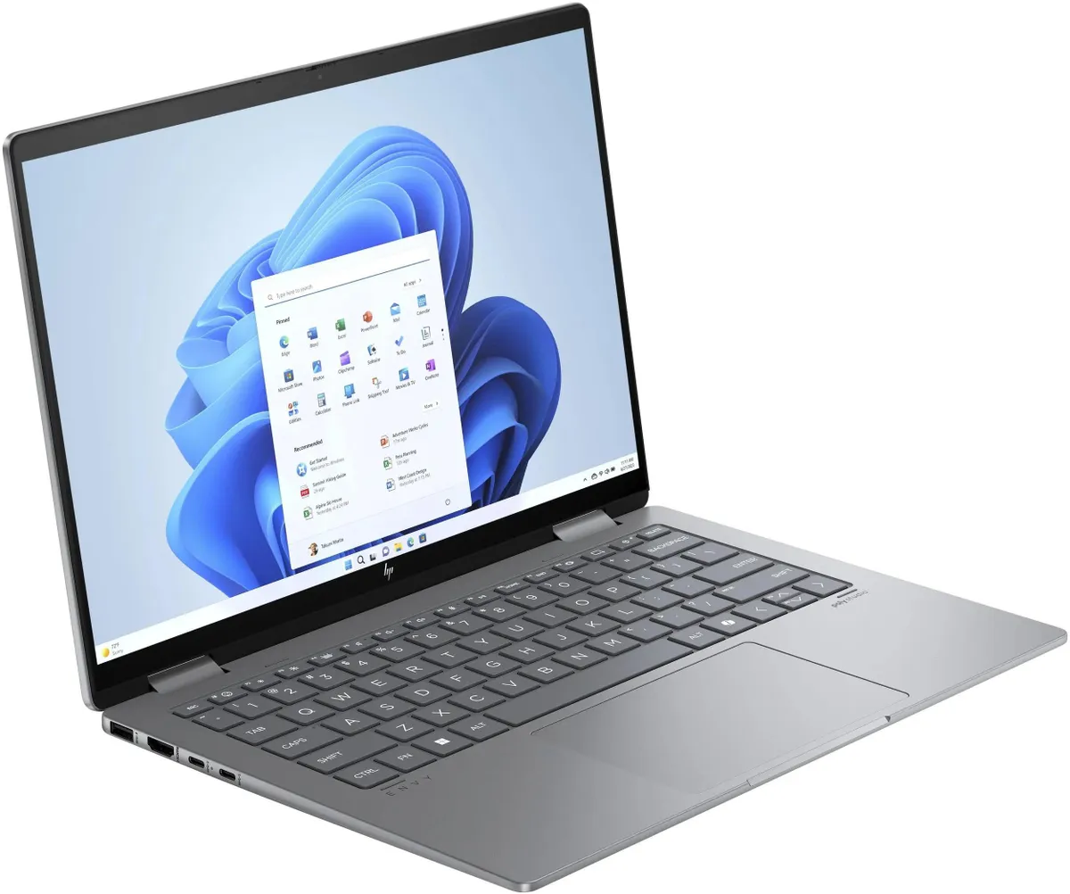 Ноутбук HP ENVY x360 14-fa0004ci, Ryzen 5 8640HS/14"WUXGA/16GB/512GB/Radeon Graphics/W11H