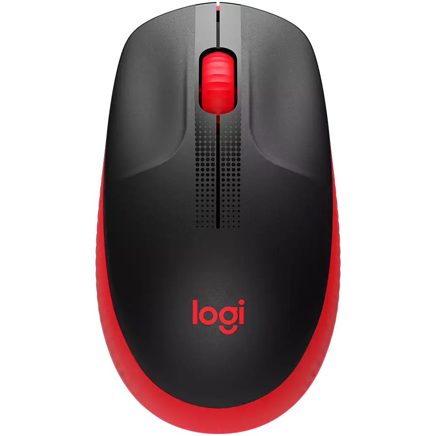 LOGITECH M190 Wireless Mouse - RED