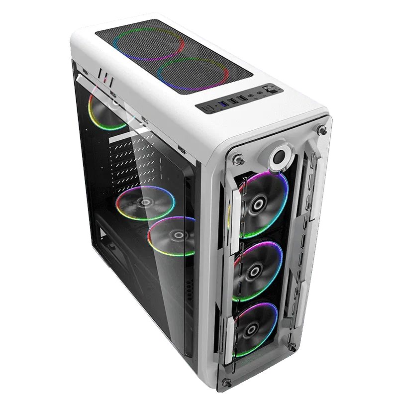 Корпус GameMax Optical (MFG.G510), Midi Tower, ATX, White, 2x2.5"/2x3.5", 2xUSB2.0, USB3.0