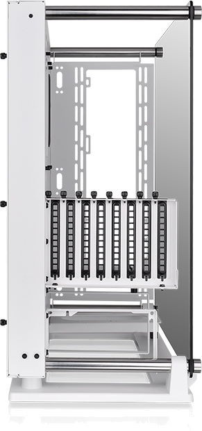 Корпус Thermaltake Core P3 TG Pro Snow, Midi Tower, E-ATX, White, 2x3.5"/3x2.5", 2xUSB3.0, USB-C
