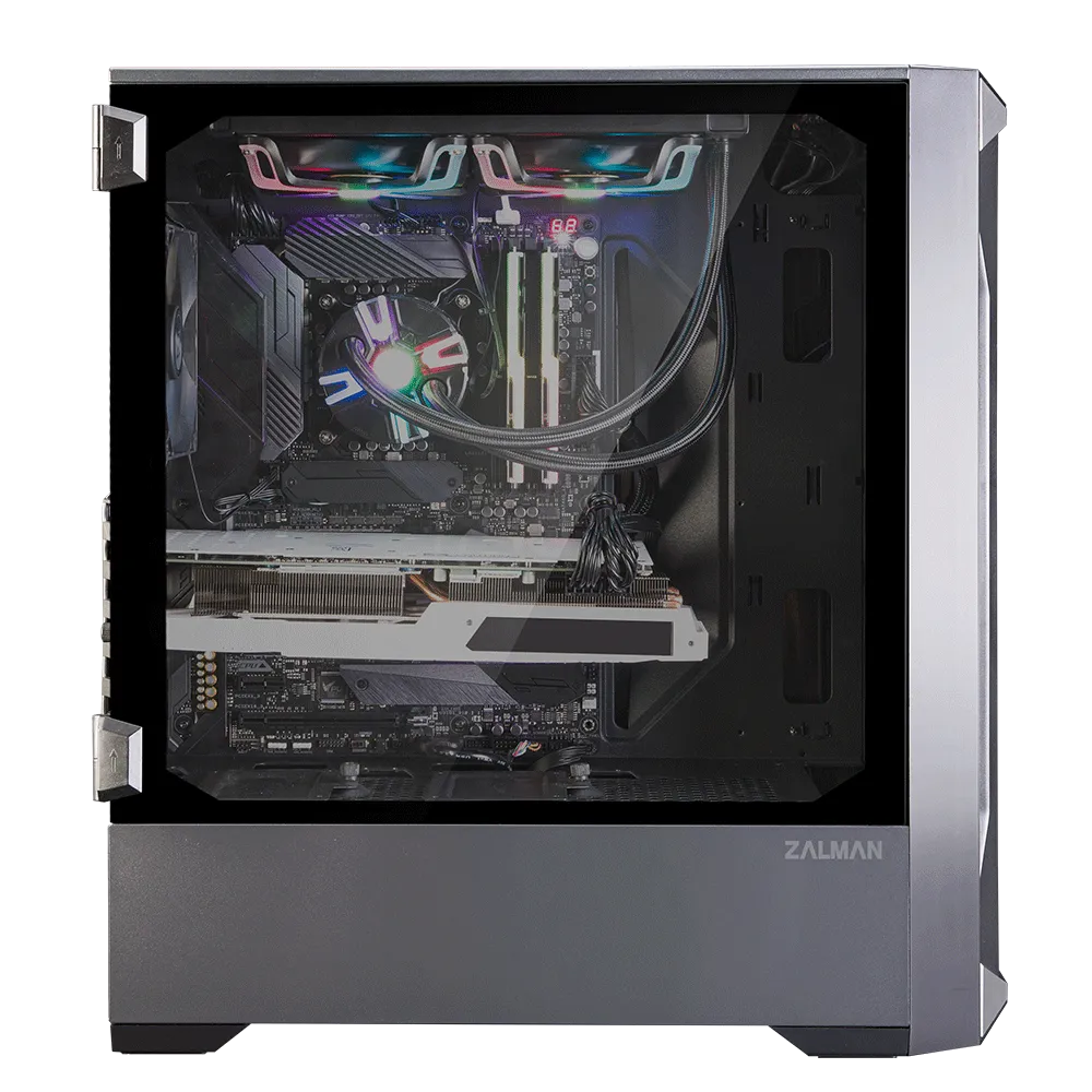 Корпус Zalman Z8 MS, Midi Tower, ATX, Black, 4x2.5"/2x3.5", USB2.0, 2xUSB3.0