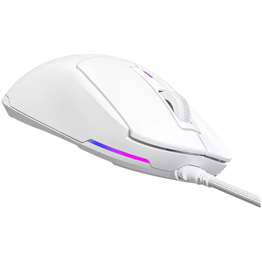 LORGAR MSA10, Ultralight Wired Gaming Mouse Advanced, white