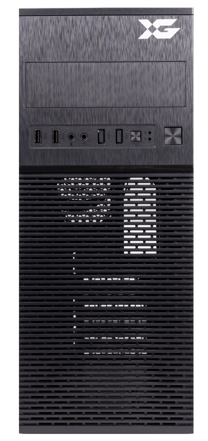 Корпус X-Game Cronus, Midi Tower, ATX, Black, 1х5.25"/2x3.5"/1x2.5", 2хUSB1.0