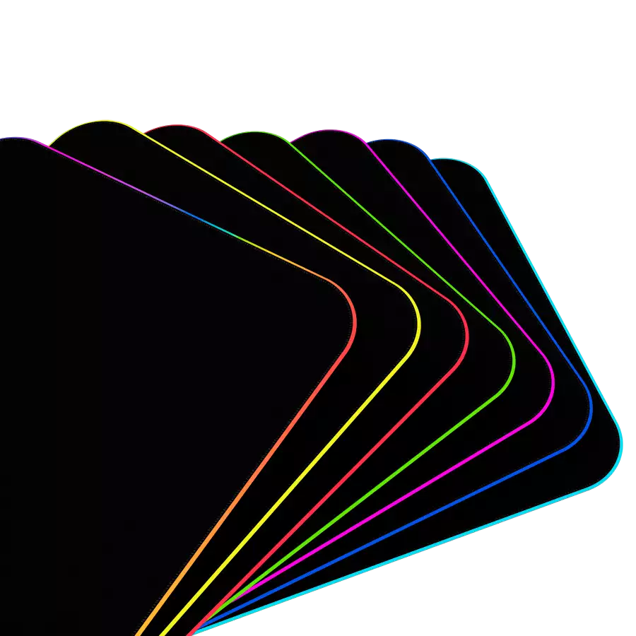 Lorgar Steller 913, Gaming mouse pad, High-speed surface, anti-slip rubber base, RGB backlight, USB connection, Lorgar WP Gameware support, size: 360mm x 300mm x 3mm, weight 0.250kg