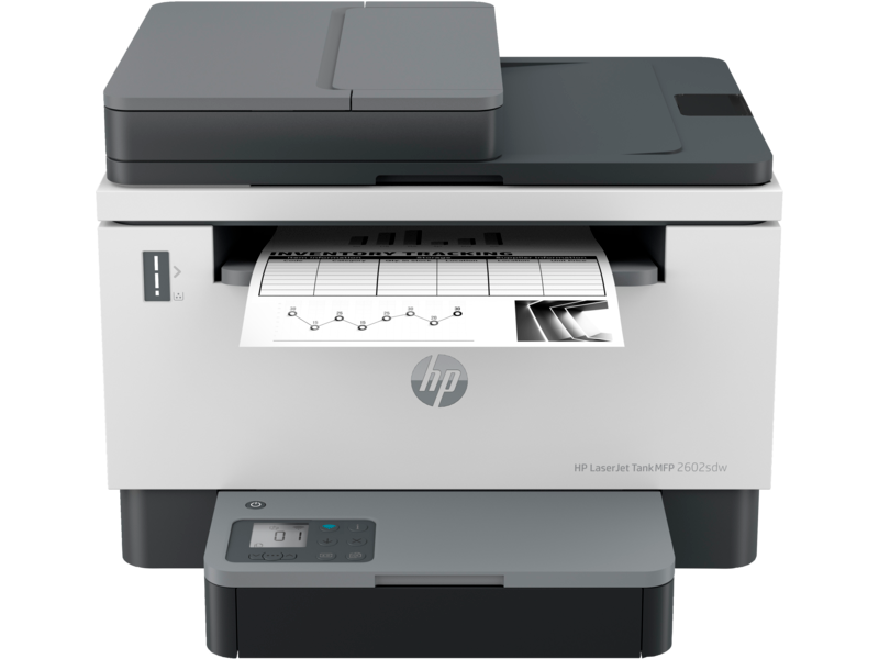 МФУ HP LaserJet Tank MFP-2602sdw, A4,22ppm,print 600х600dpi,scan600x600dpi,LCD,LAN,USB,Wi-Fi