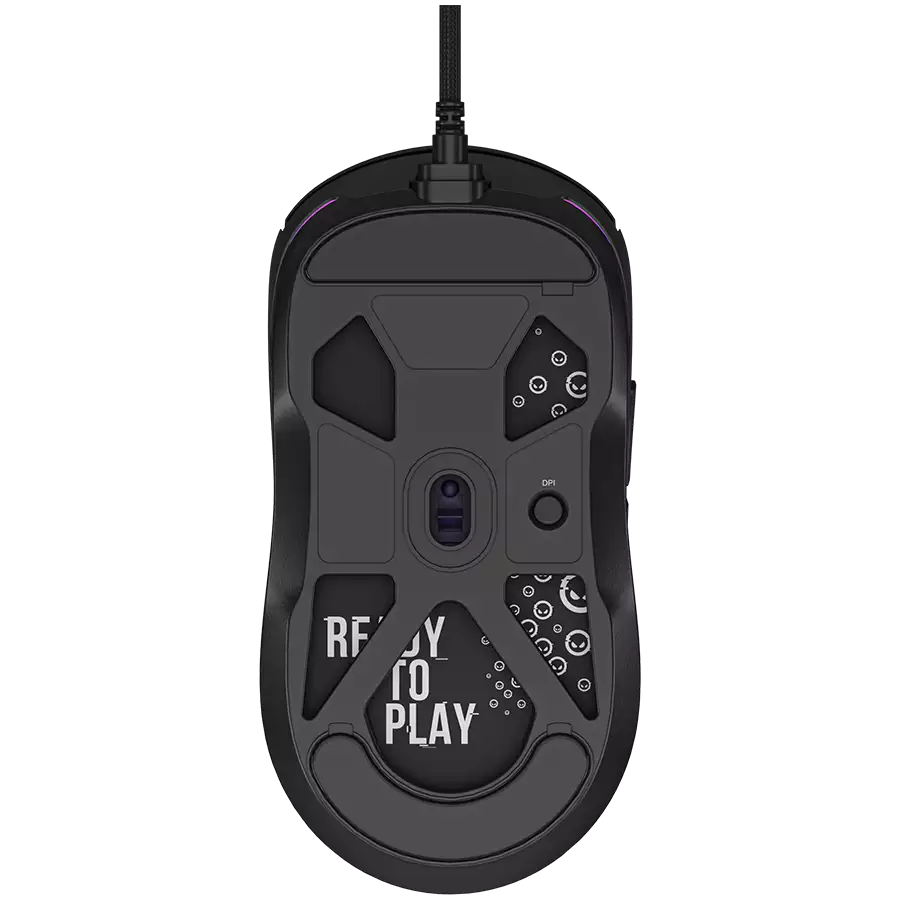 LORGAR MSA10, Ultralight Wired Gaming Mouse Advanced, black