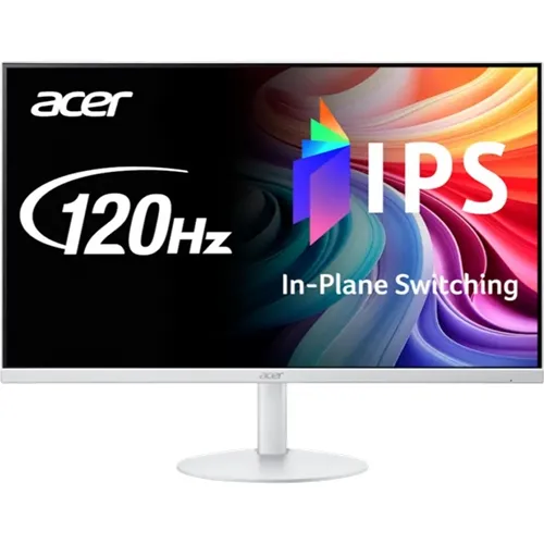 Монитор 23.8" Acer SA243YG0wmix, White, IPS, 1920x1080@120Hz, 250кд/м2, 1500:1, 1ms, VGA, HDMI