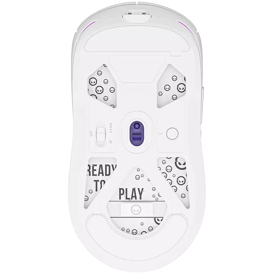 LORGAR MSA10W, Wireless Gaming Mouse Advanced, white