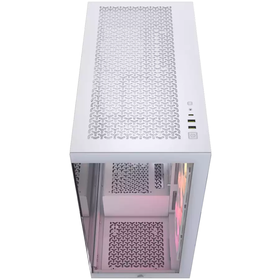 CORSAIR 3500X ARGB Mid-Tower PC Case - White