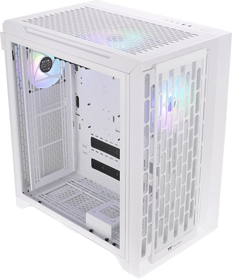 Корпус Thermaltake CTE C700 TG ARGB Snow, Midi Tower, E-ATX, White, 5x3.5"/6x2.5", 2xUSB3.0, USB-C