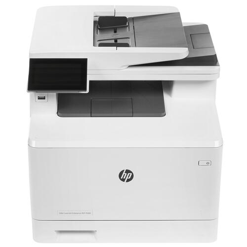 МФУ HP Color LaserJet Enterprise MFP M480f Printer/Scanner/Copier/Fax, A4, 600x600 dpi, 27(27)ppm, 2Gb, 800 Mhz, 2trays 50+250,ADF50, Duplex, USB/GigEth, Duty cycle - 55 000