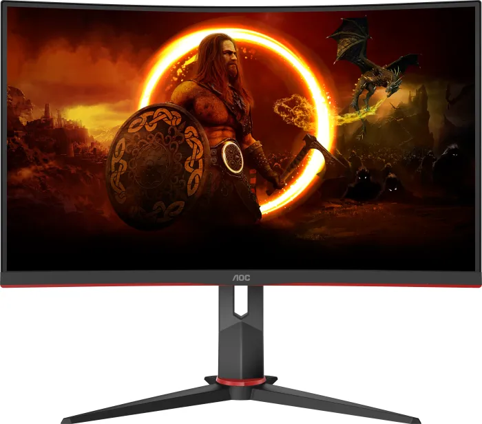 Монитор 27" AOC C27G2Z3/BK/01, Black-Red, VA, 1920x1080@280Hz, 300кд/м2, 3000:1, 2xHDMI, DP