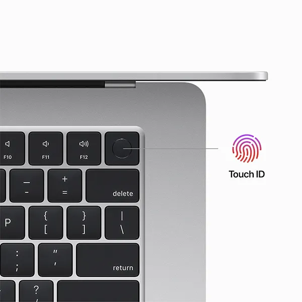Ноутбук Apple MacBook Air A3114, Apple M3/15.3"Retina/8GB/256GB/10-core GPU/MacOS/Silver