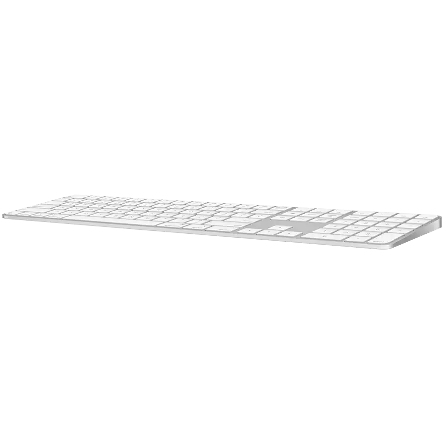 Magic Keyboard with Touch ID and Numeric Keypad for Mac models with Apple silicon - Russian - White Keys,Model A3119