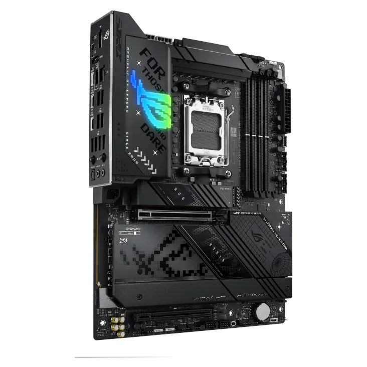 Материнская плата ASUS ROG STRIX X870-F GAMING WIFI AM5 4xDDR5 2xSATA RAID 4xM.2 HDMI DP WiFi 1x2,5GLan 2xUSB4, 6x USB 10GB/s, 4 xUSB 5Gb/s, ATX