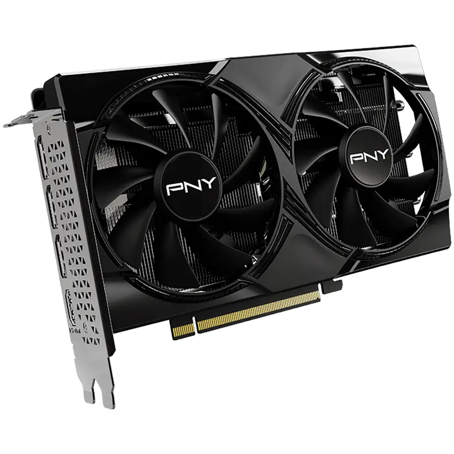 PNY Video Card NVidia GeForce RTX 5060 8GB Overclocked Dual Fan DLSS 4