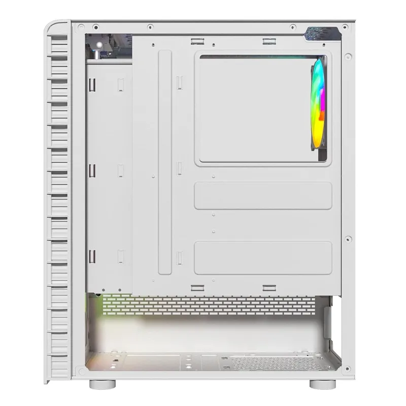 Корпус Wintek Energy JX188-11-M-W TG, Midi Tower, ATX, White, 2x3.5"/2x2.5", 2xUSB, USB3.0