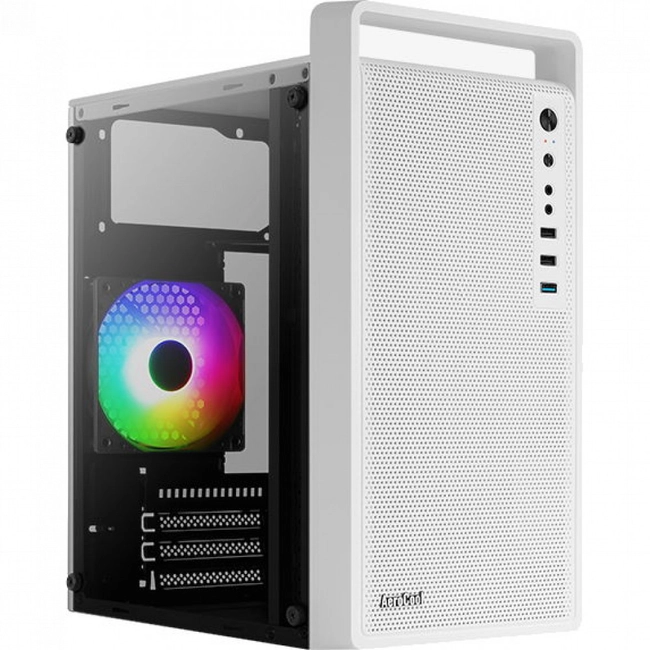 Корпус AeroCool CS-109, Mini Tower, m-ATX, White, 2x3.5"/4x2.5", 2xUSB, USB3.0