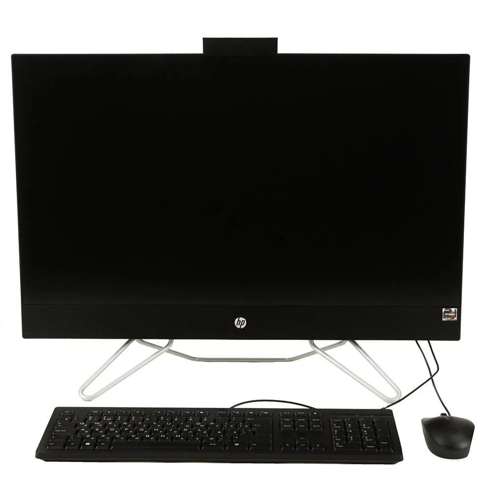 Моноблок HP All-in-One 27-cb1076ci, 27"FHD, Ryzen 3 5425U/8GB/256GB/Radeon Graphics/W11SL