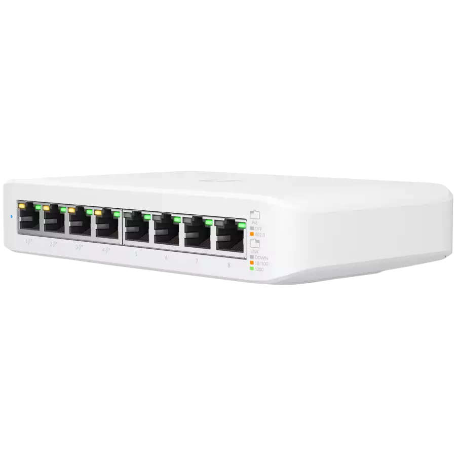 Коммутатор Ubiquiti USW-Lite-8-POE