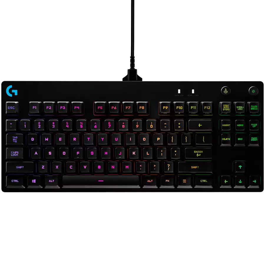 Клавиатура игровая Logitech G PRO Mechanical Gaming Keyboard - N/A - RUS - USB - N/A - INTNL (M/N: YU0039)