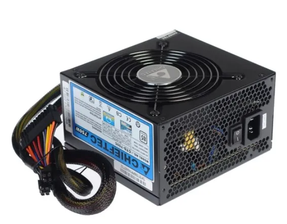 БП ATX 750W Chieftec A-80 CTG-750C, 12smfan,24+4/24+8,6SATA,4Mol,2х6p PCI-E/2x2p,ATX
