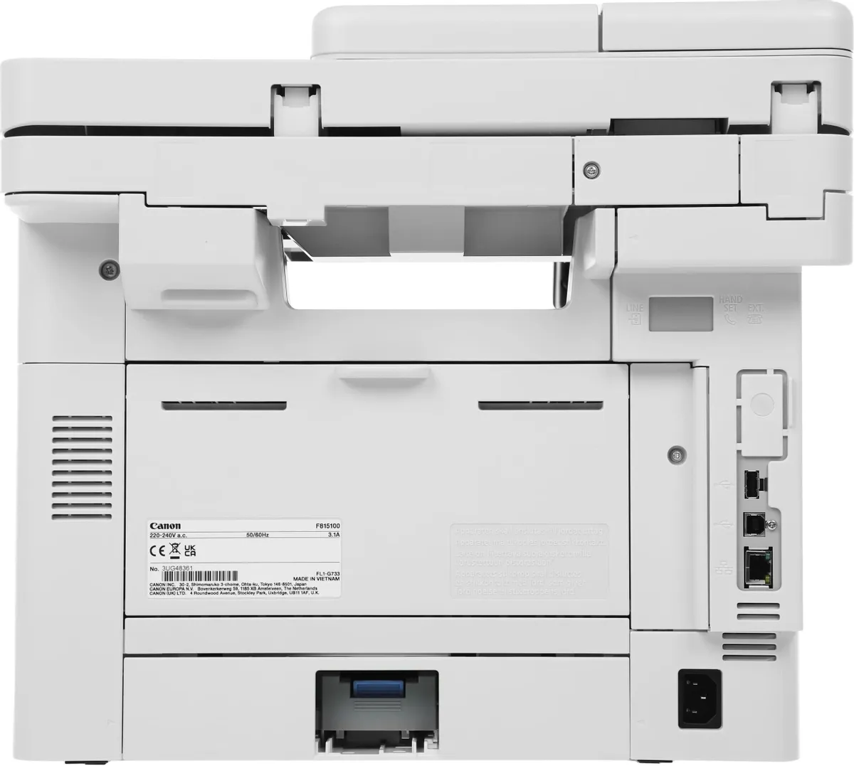 МФП Canon/i-SENSYS MF463dw/Принтер-Сканер(АПД-50с.)-Копир/A4/40 ppm/1200x1200 dpi