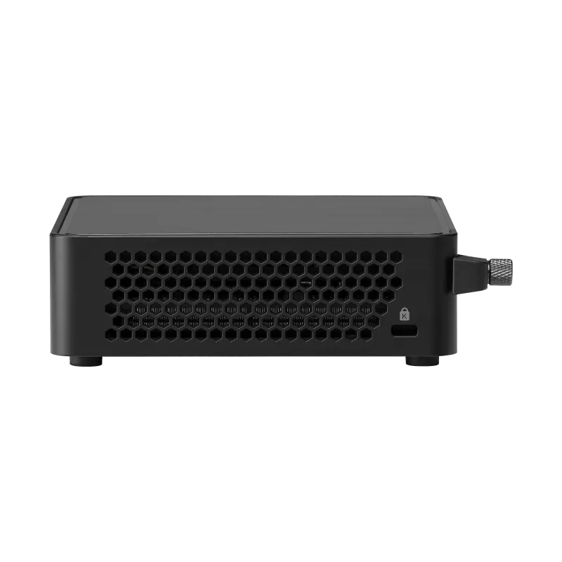 ASUS NUC 14pro/RNUC14RVKI300002I/Intel Core 3 100U/Intel Graphics/4xUSB/M.2 22x80 NVMe; 22x42 NVMe/2,5Gbe LAN/2xHDMI/ 2x Thunderbolt 4 (USB-C+DP)/no Storage/no RAM/AX211.D2WG.NV/no OS/EU Cord/Slim Kit(L6)/EAN:4711387492260