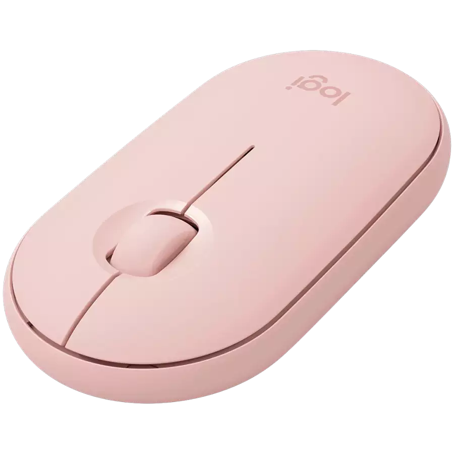 Мышь Logitech Pebble 2 M350S, Rose, Wireless, Optical, 4000dpi, 1 x AA, BT