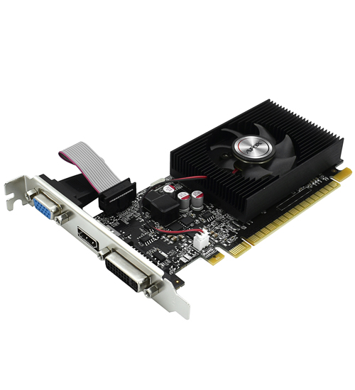 GF GT730, Afox, 900MHz/1333MHz, 64bit, 2GB GDDR3, VGA, DVI-I, HDMI