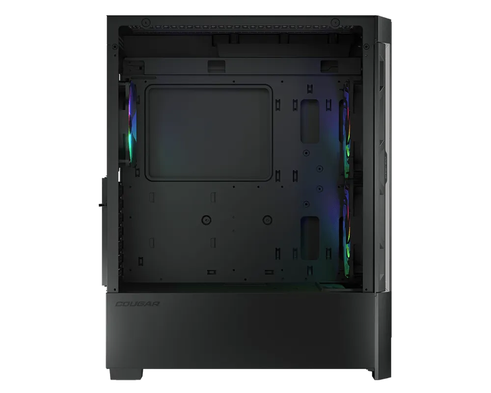Корпус Cougar Airface RGB, Midi Tower, ATX, Black, 2x3.5"/2x2.5", USB2.0, 2xUSB3.0
