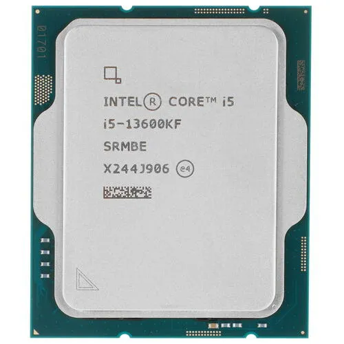 Intel Core i5-13600KF, S1700/14 cores/Raptor Lake/3.5GHz/24MB L3/10nm/181W, OEM