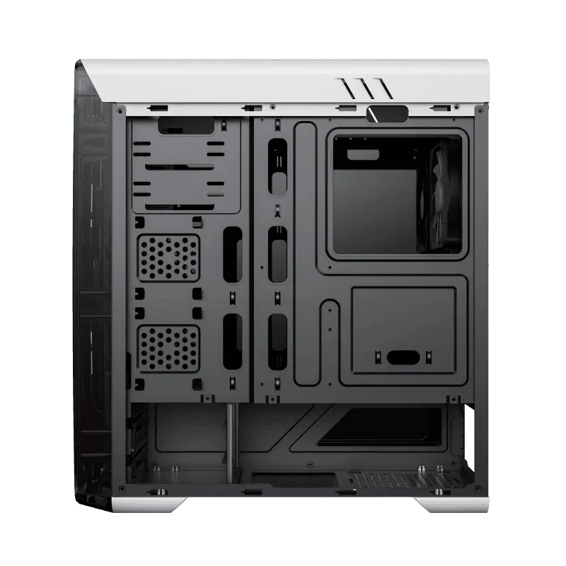 Корпус GameMax MoonLight FRGB(MFG.G511), Midi Tower, ATX, White, 2x3.5"/2x2.5", 2xUSB2.0, USB3.0