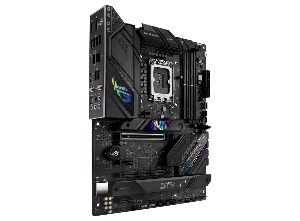 Материнская плата ASUS ROG STRIX B760-F GAMING WIFI LGA1700 4xDDR5 4xSATA3 3xM.2 RAID HDMI DP ATX