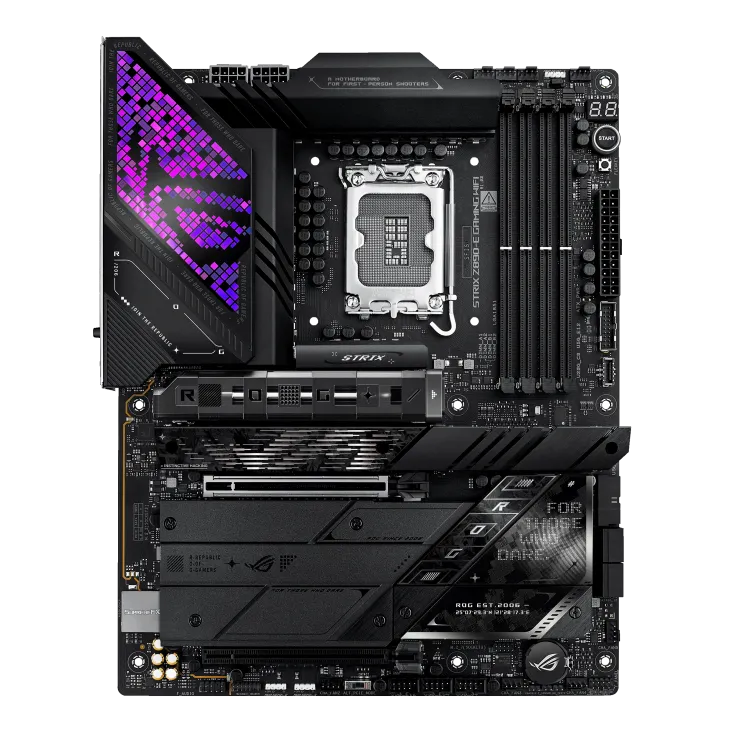 Матплата Asus ROG S Z890-E Gaming WiFi,iZ890,S1851,ATX,4DDR-5,2xPCI-E,4SATA,7xM.2,HDMI,2xUSB-C,20USB