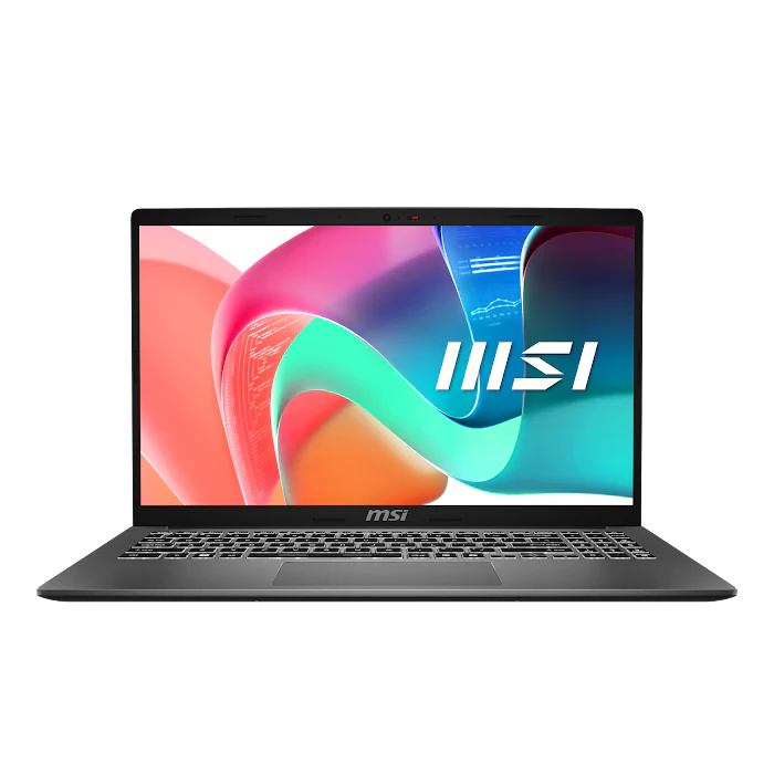 Бизнес Ноутбук MSI Modern 15 F13MG-044XKZ, 15.6" FHD, IPS, Core i3-1315U 4.5GHz/ 16GB DDR4(8GB*2)/ 512GB*1 NVMe SSD/ Intel® Iris® Xe Graphics /Dos/ Platinum Gray