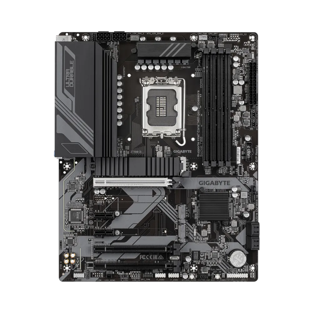 Матплата Gigabyte Z790 D, iZ790, S1700, ATX, 4DDR-5, 3xPCIxEx16, 6SATA, 3xM.2, HDMI, DP,12USB