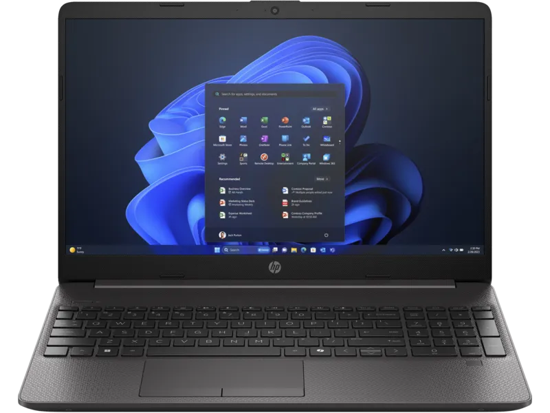 Ноутбук HP Europe/250R G9/1г/Core i5/1335U/1,3 GHz/16 Gb/PCIe NVMe SSD/512 Gb/No ODD/Graphics/UHD/256 Mb/15,6 ''/1920x1080/Windows 11/Pro/64//Черный