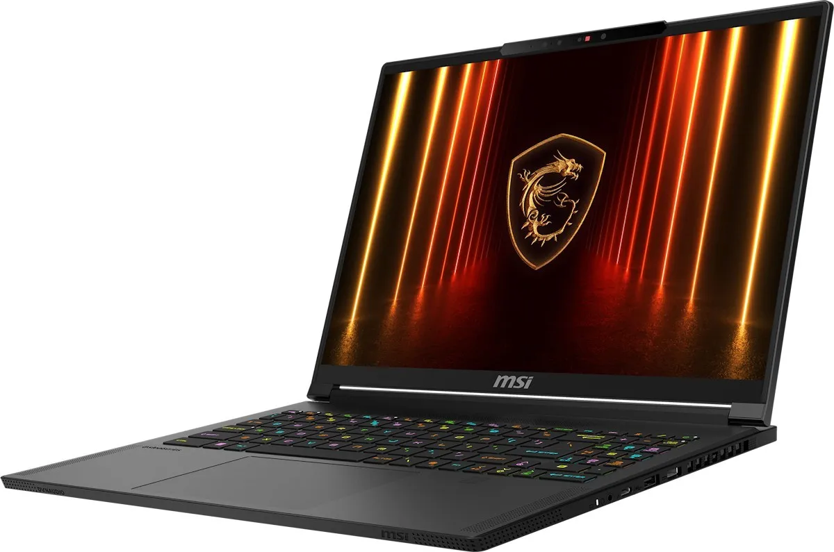 Ноутбук MSI Stealth A16 AI+ A3XWJG, Ryzen AI 9 HX 370/16"QHD/64GB/1TB/GF RTX5090 24GB/LAN/W11H