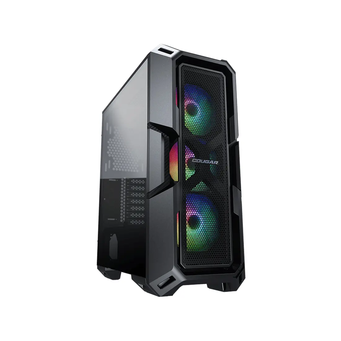 Корпус Cougar MX440 Mesh RGB, Midi Tower, ATX, Black, 2x3.5"/4x2.5", USB2.0, 2xUSB3.0