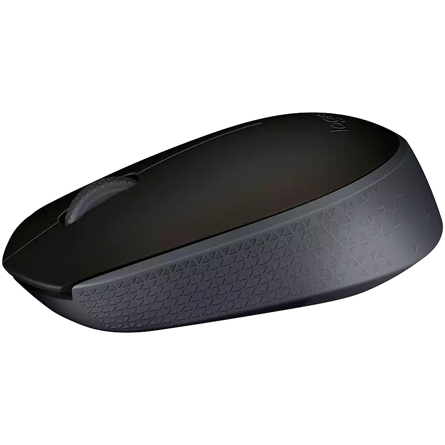 Мышь беспроводная Logitech M171 Black (черная, оптическая, 1000dpi, 2.4 GHz/USB-ресивер)(M/N: M-R0060 / C-U0010)