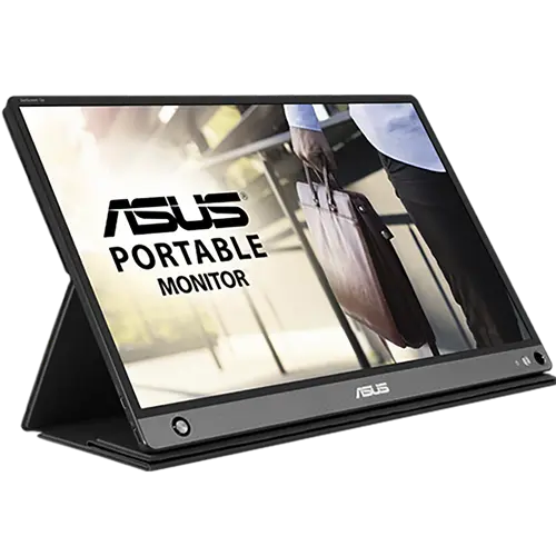 Монитор 15.6" Asus ZenScreen GO MB16AHP, Black-Gray, IPS, 1920x1080@60Hz, 220кд/м2, 700:1, microHDMI