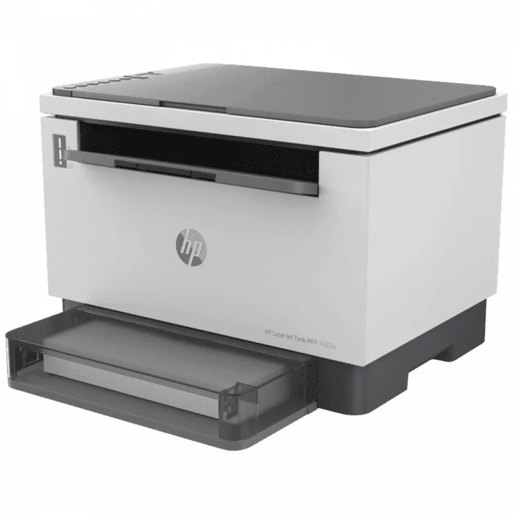 МФУ HP LaserJet Tank 1602w, A4, print 600x600dpi, 23ppm, scan 600x600dpi, USB, LAN, Wi-Fi