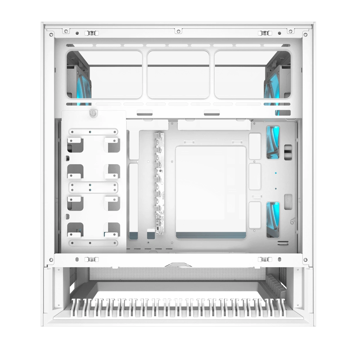 Корпус Cougar OmnyX, Midi Tower, ATX, White, 2x3.5"/2x2.5" HDD, 4xUSB3.0, 2xUSB-C