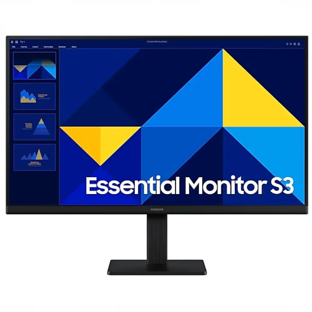 Монитор жидкокристаллический Samsung LS24D304GAIXCI 24'' 16:9 1920х1080(FHD) IPS, nonGLARE, Нет, 100 Hz, 250 cd/m2, 5ms, VGA, HDMI, Black